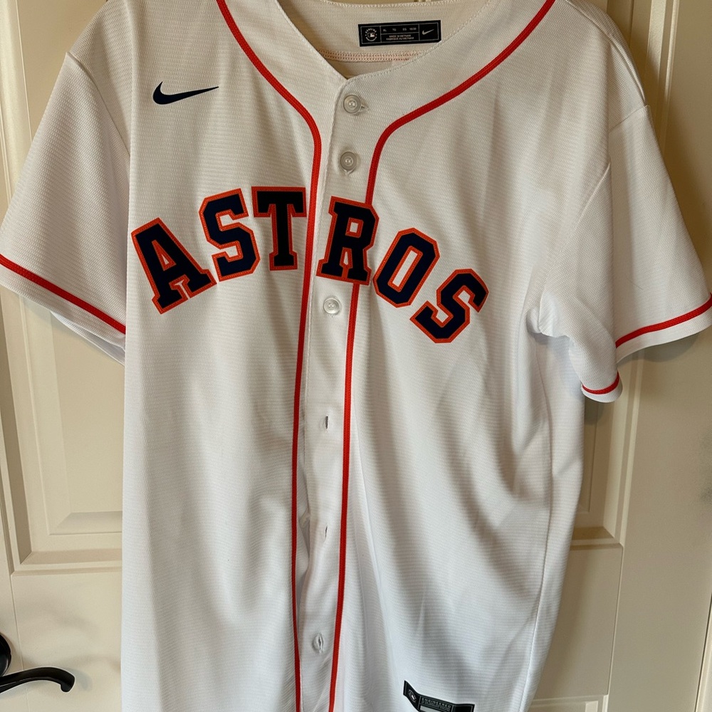 Nike Astros White Jersey